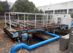 沂水食品厂污水处理设备刮泥机维修改造